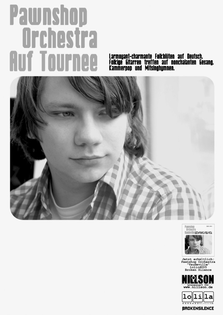 Tourplakat zu Vaudeville